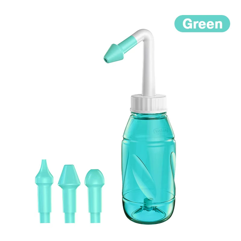 Dr.Isla 300ML Nasal Irrigator Nasal Rinse Bottle Nasal Wash Cleaner Nose Protector Avoid Allergic Rhinitis Adults Children Neti