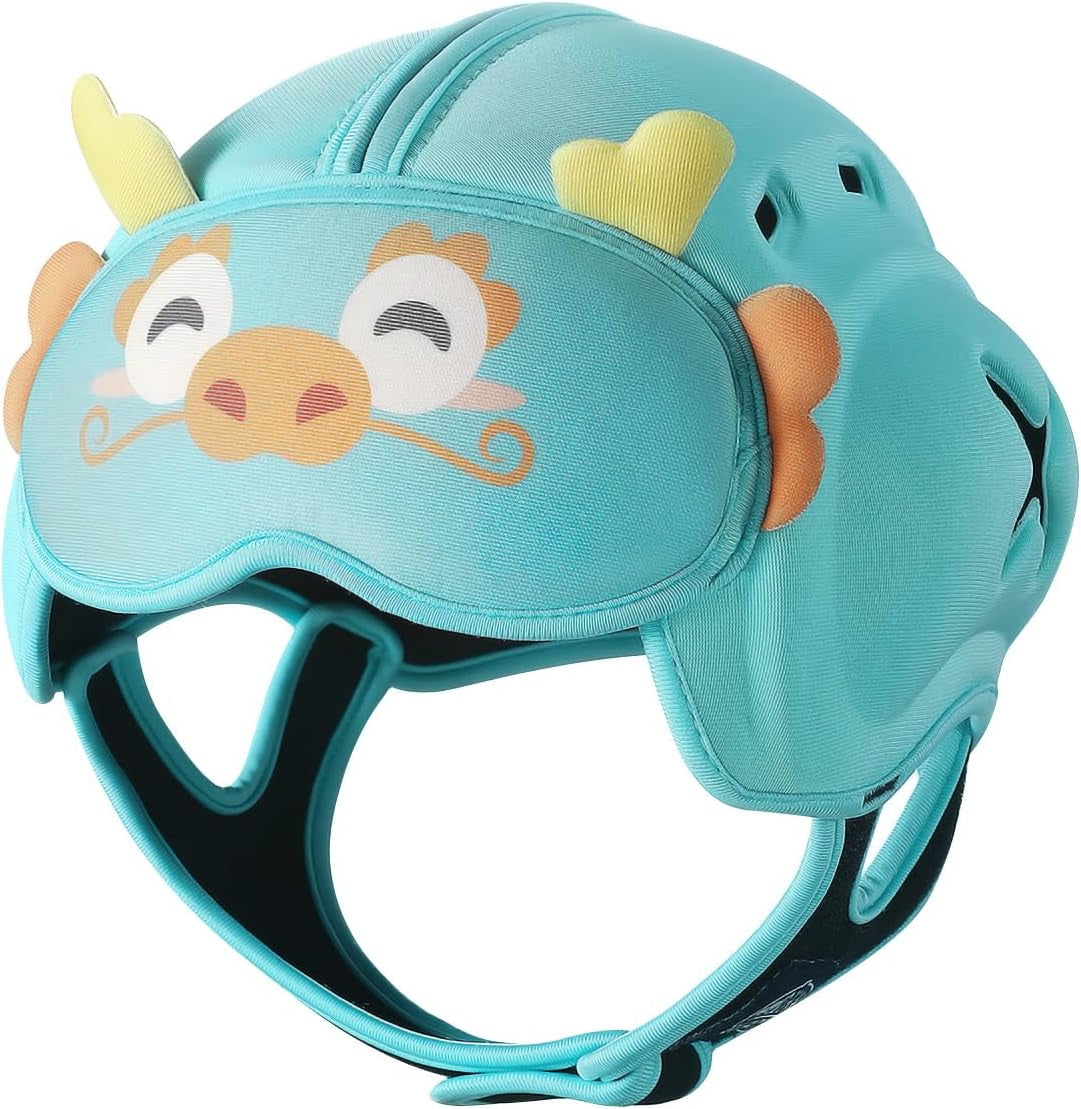 Baby Head Protector Helmet, Breathable Baby Head Protector for Crawling and Walking, Infant Soft Helmet, Anti-Collision, Ultra-Lightweight, Expandable and Adjustable Age 6-24 Months