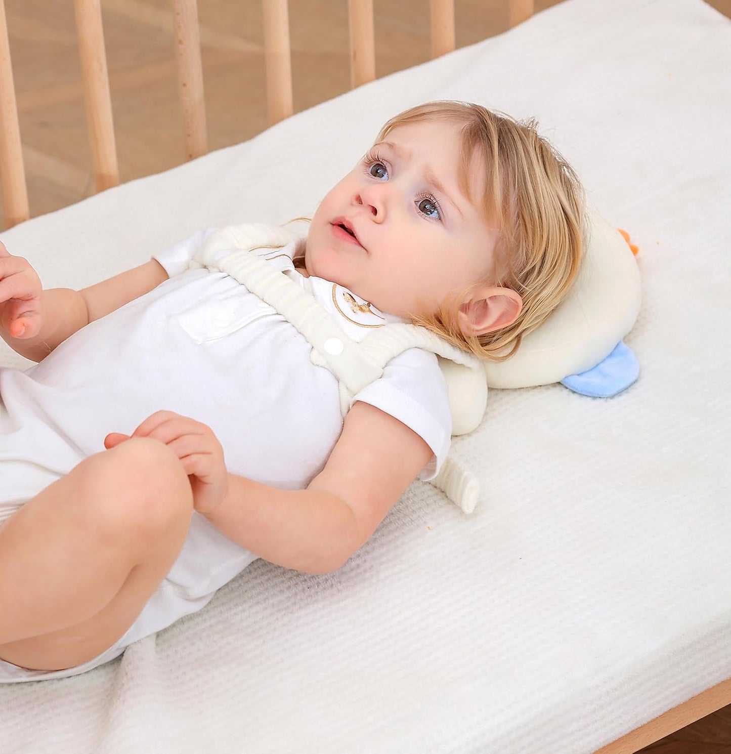 Baby Head Protector Cushion Backpack with 3 Knee Pads for Walking & Crawling,Astronauts