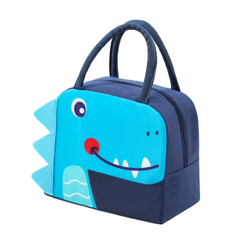 Cute Insulation Lunch Box Portable Fridge Thermal Bag Kid'S School Thermal Insulated Lunch Box Tote 3D Cartton Pattern Bento Bag