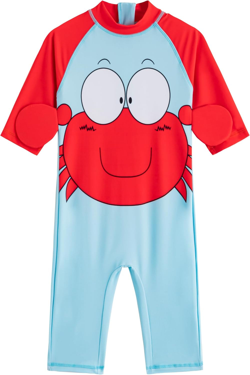 Boys One Piece Swimsuit Long Sleeve Boys Swimwear Rash Guard Suit Kids