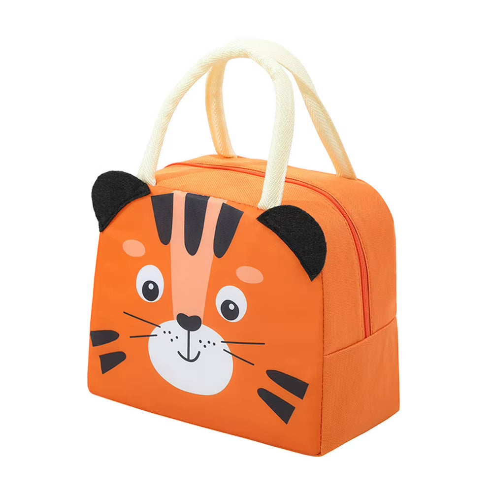 Cute Insulation Lunch Box Portable Fridge Thermal Bag Kid'S School Thermal Insulated Lunch Box Tote 3D Cartton Pattern Bento Bag