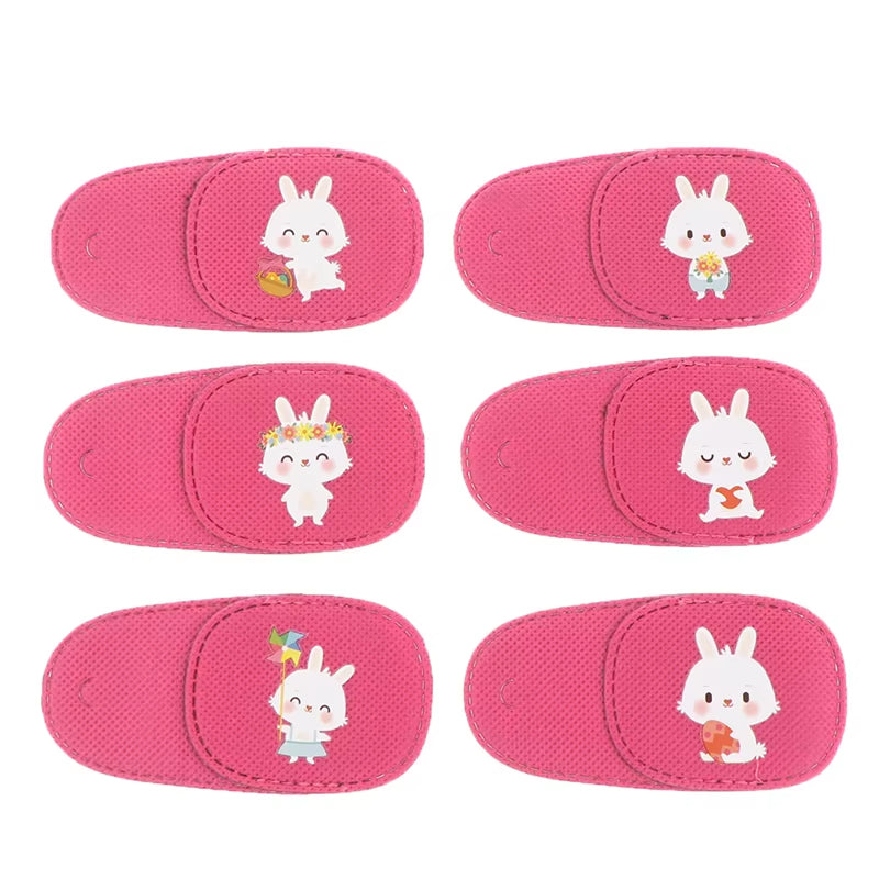 6Pcs Medical Eye Patch Children Kids Child Lazy Amblyopia Eye Eyeshade Vision Care Child Eye Patch Patches Strabismus Treatment