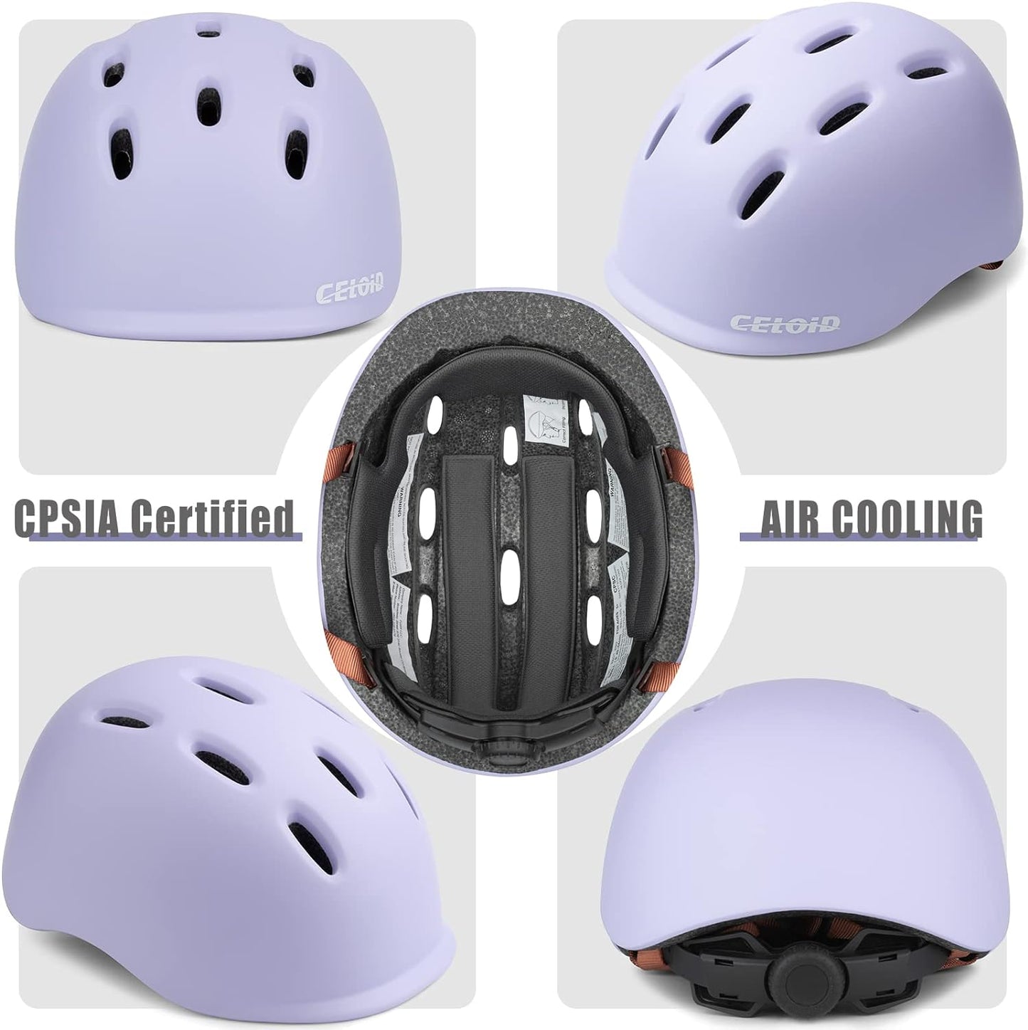 Kids Bike Helmet for Age 3-5-8-10-16 Years Boys Girls,Toddler Cycling Skateboard Rollerscooter Rollerblade Helmet