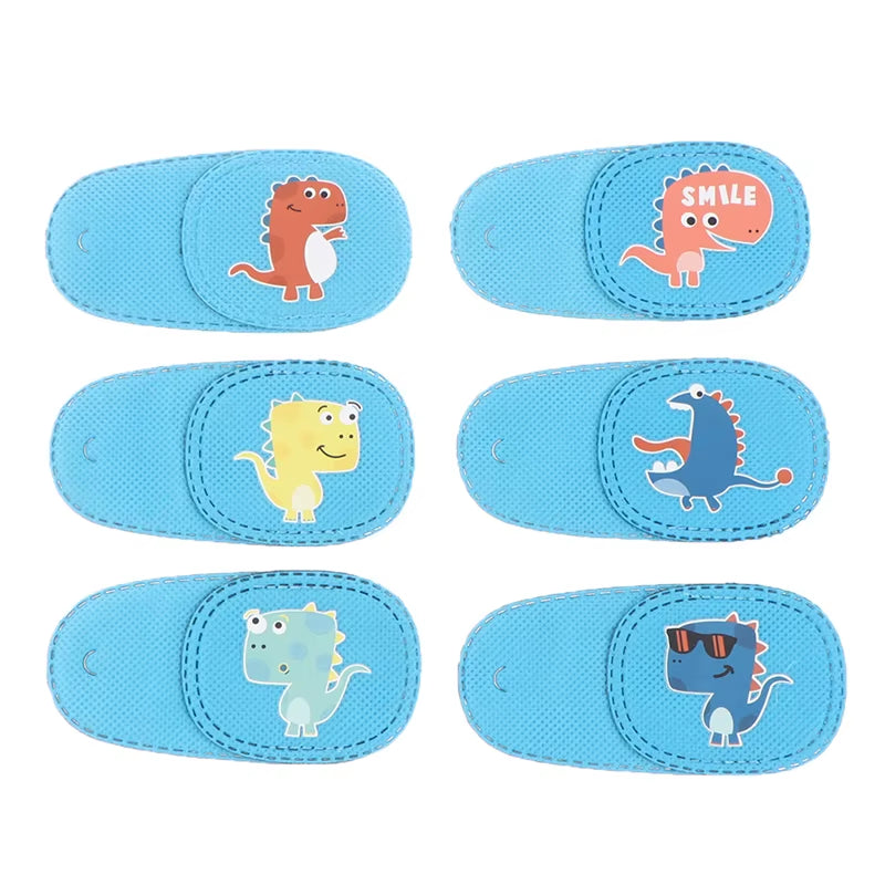 6Pcs Medical Eye Patch Children Kids Child Lazy Amblyopia Eye Eyeshade Vision Care Child Eye Patch Patches Strabismus Treatment