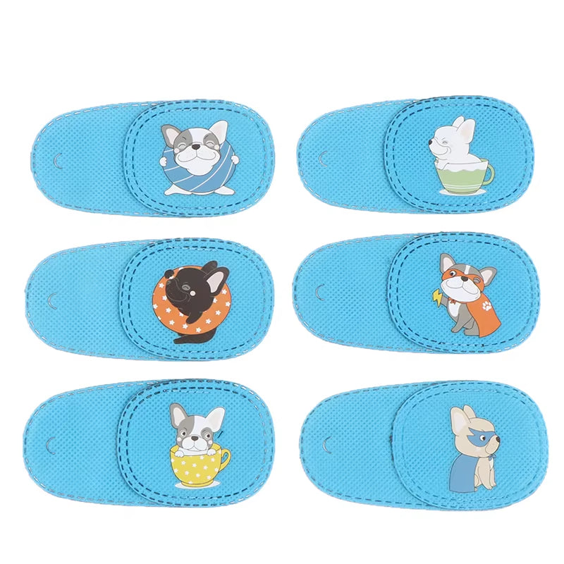 6Pcs Medical Eye Patch Children Kids Child Lazy Amblyopia Eye Eyeshade Vision Care Child Eye Patch Patches Strabismus Treatment