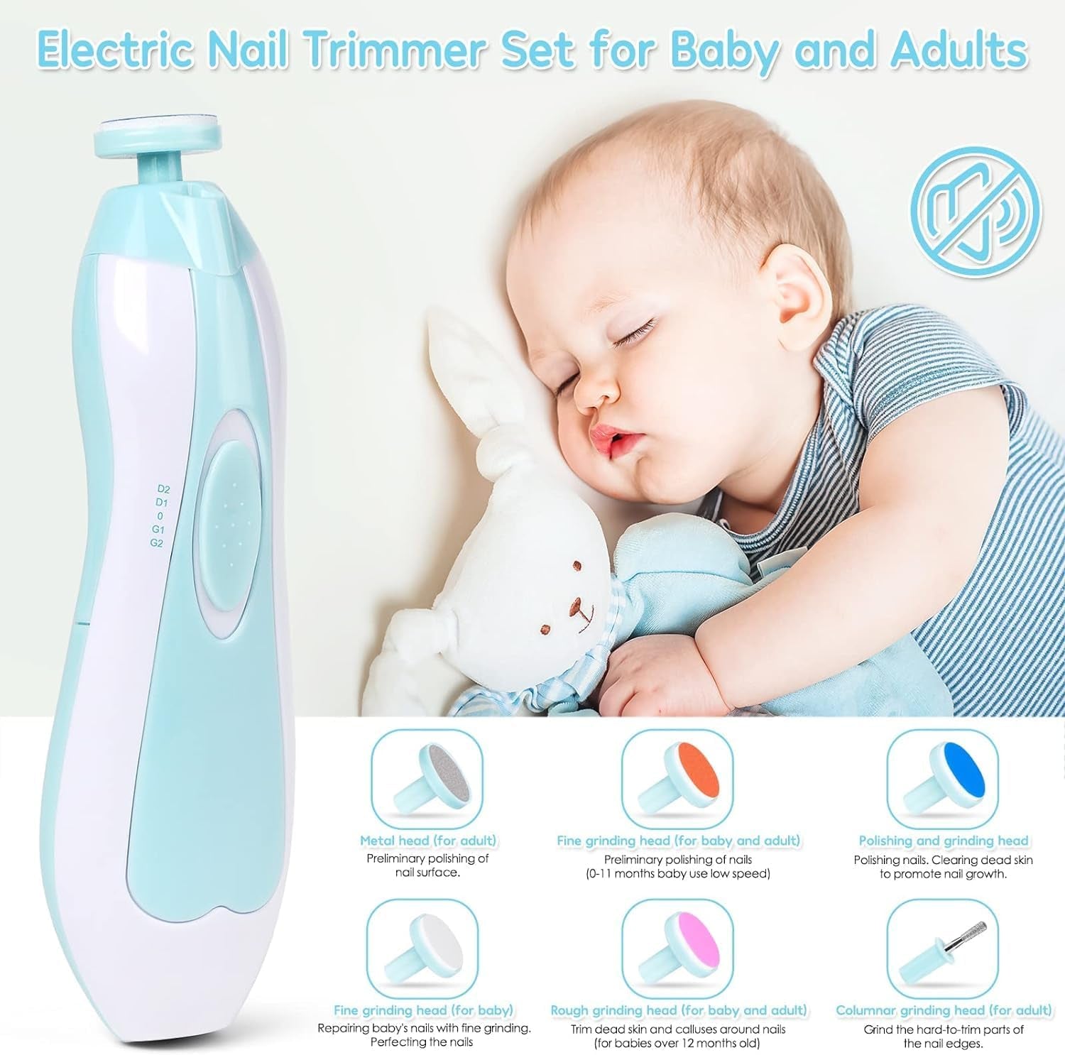 Baby Healthcare and Grooming Kit, Portable Baby Safety Care Set, Baby Essentials Kit for Newborn (Blue 26 in 1)