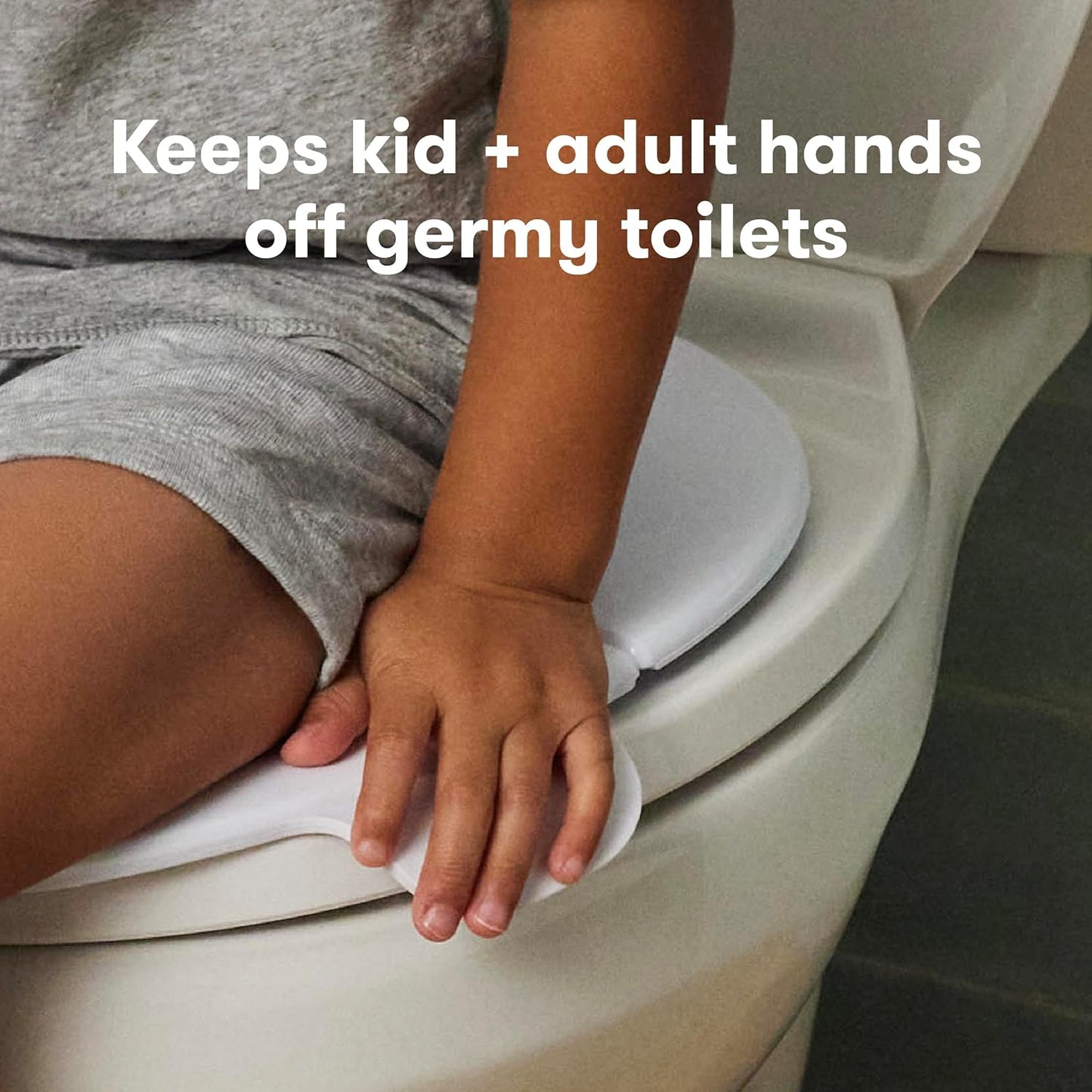 Fold-And-Go Potty Seat for Toilet | Foldable Travel Potty Seat for Toddler, Fits round & Oval Toilets, Non-Slip Base, Handles, Includes Free Travel Bag