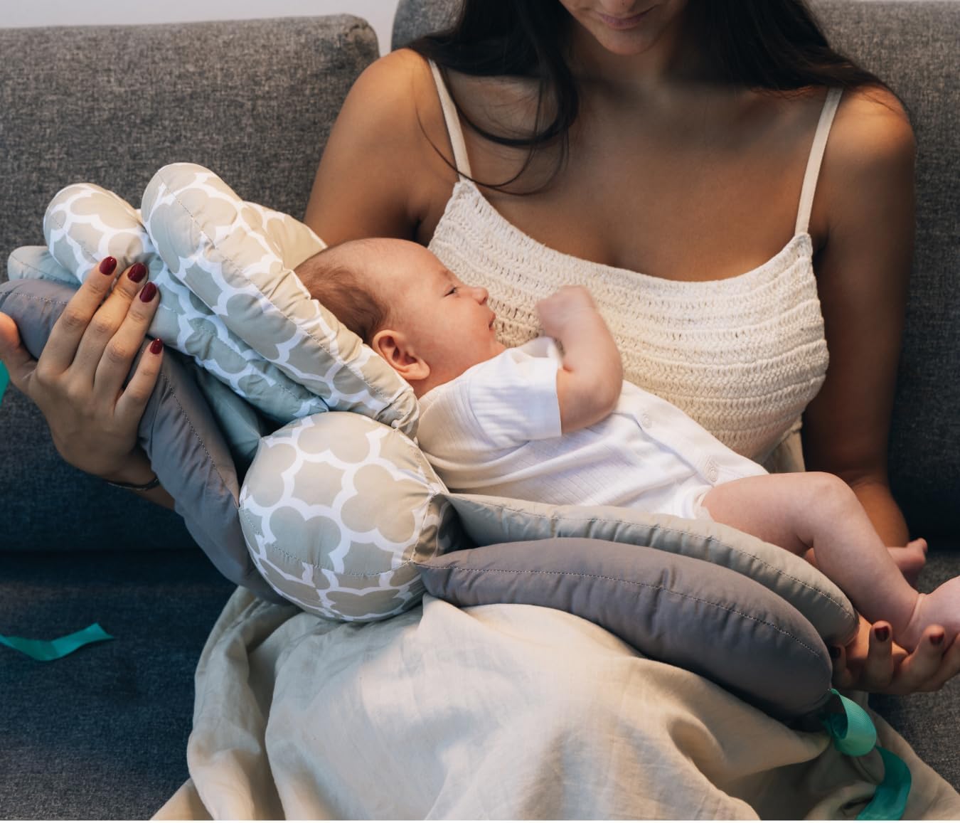 Nursing Pillow for Breastfeeding - My Breast Friend Nursing Pillow, Butterfly Style -Multi-Layer