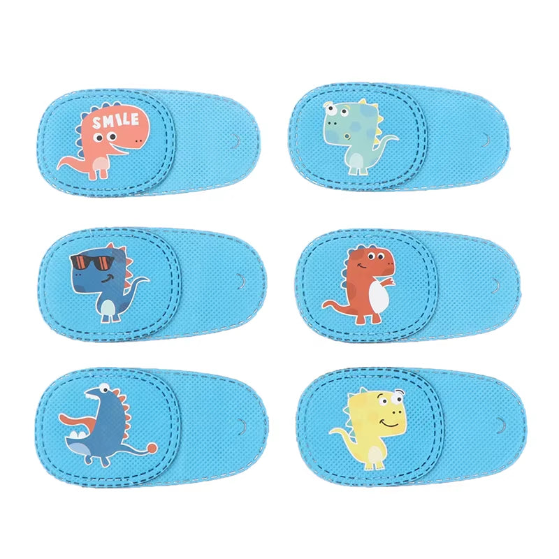 6Pcs Medical Eye Patch Children Kids Child Lazy Amblyopia Eye Eyeshade Vision Care Child Eye Patch Patches Strabismus Treatment