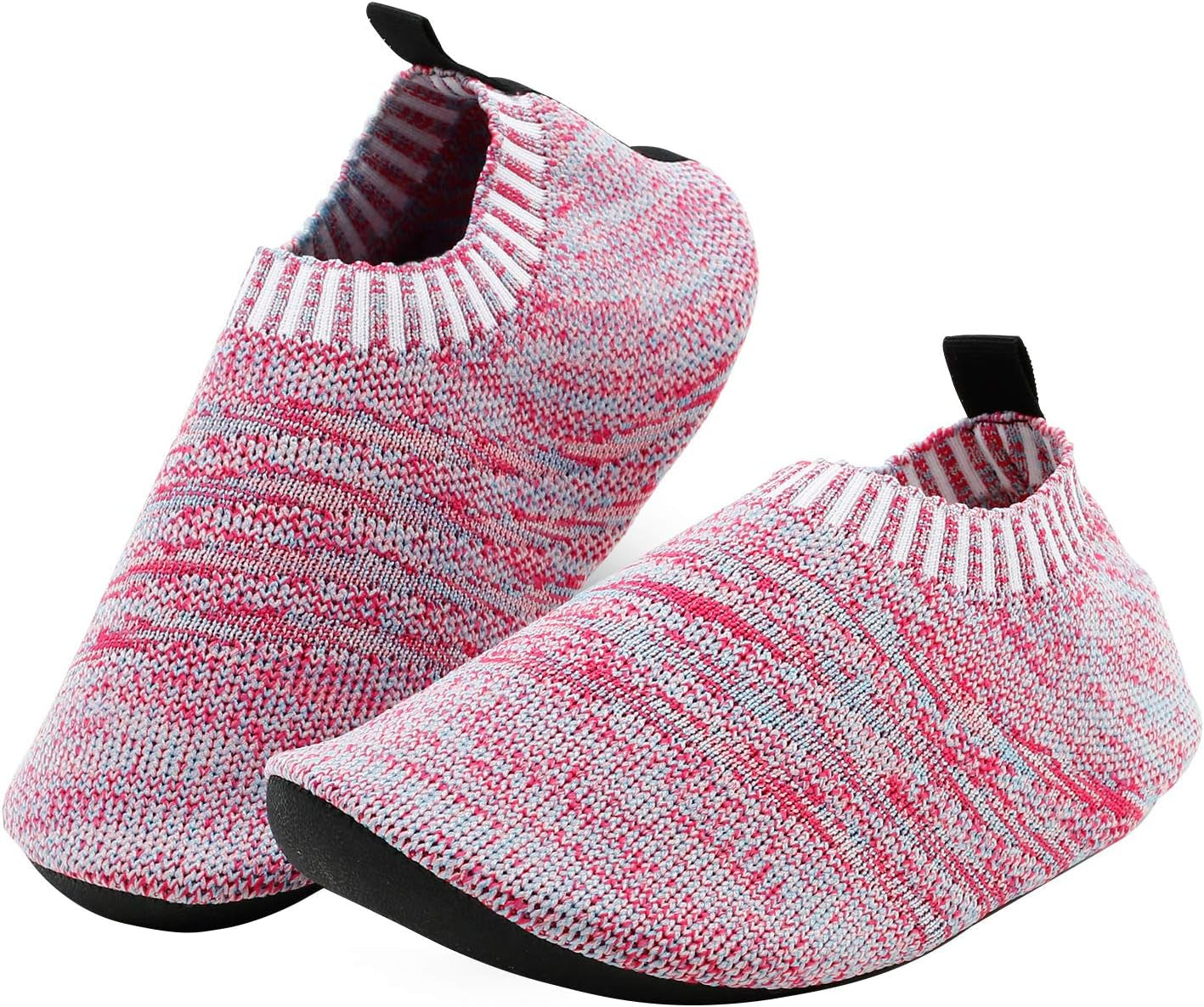 Kids Toddler Slippers Baby House Shoes for Boys Girls Athletic Socks with Indoor Outdoor Lightweight Non-Slip Rubber Sole