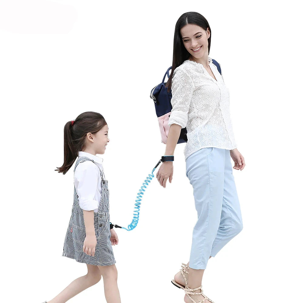 Brand Baby Anti-Lost Bracelet with Lock Anti-Missing Harness Strap Rope Lock-Proof Belt for Kids Toddlers Children 1.8M
