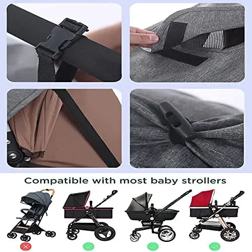 Baby Stroller Sun Shade Universal Sunshade UV Protective Waterproof Cover Pram Sun-Proof Rain Cover Proof Stroller Accessories