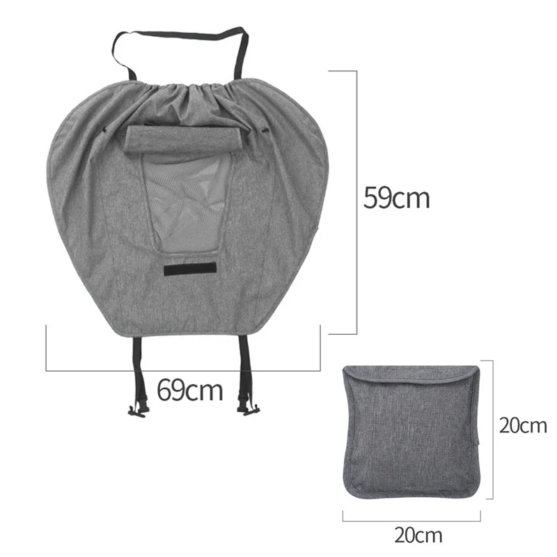 Baby Stroller Sun Shade Universal Sunshade UV Protective Waterproof Cover Pram Sun-Proof Rain Cover Proof Stroller Accessories