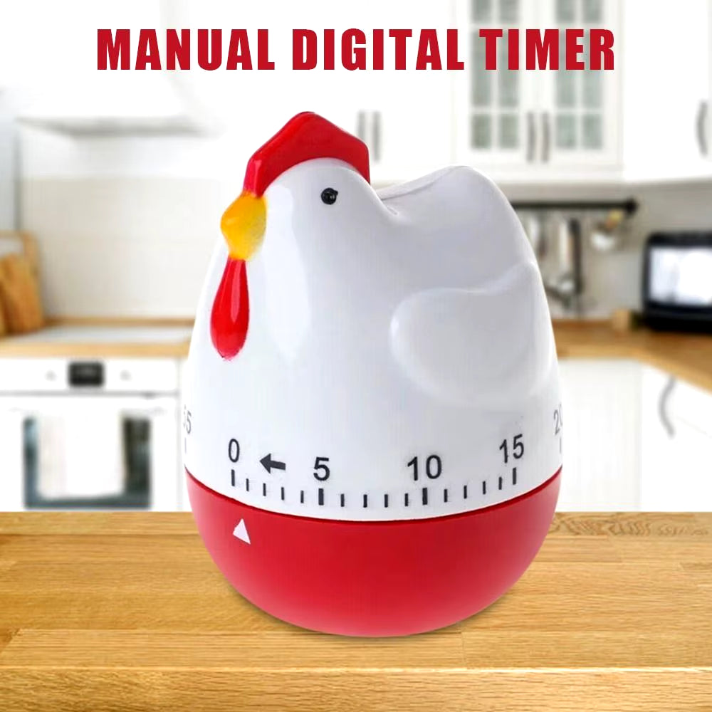 Timer Kitchen Chicken Cooking Bakingegg for Alarm Countdown Timers Manual Chef 60 Kids Reminder up Wind Mechanical Pattern