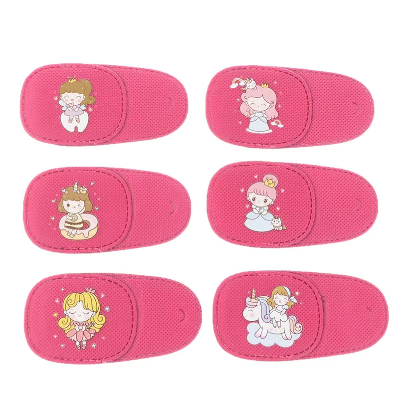6Pcs Medical Eye Patch Children Kids Child Lazy Amblyopia Eye Eyeshade Vision Care Child Eye Patch Patches Strabismus Treatment