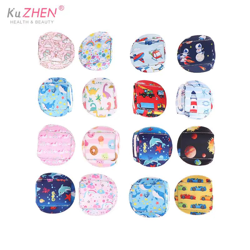 Amblyopia Eye Patches Cotton Eye Patch for Glasses Lazy Eye Patch for Kids Treating Lazy Eye Amblyopia Strabismus after Surgery