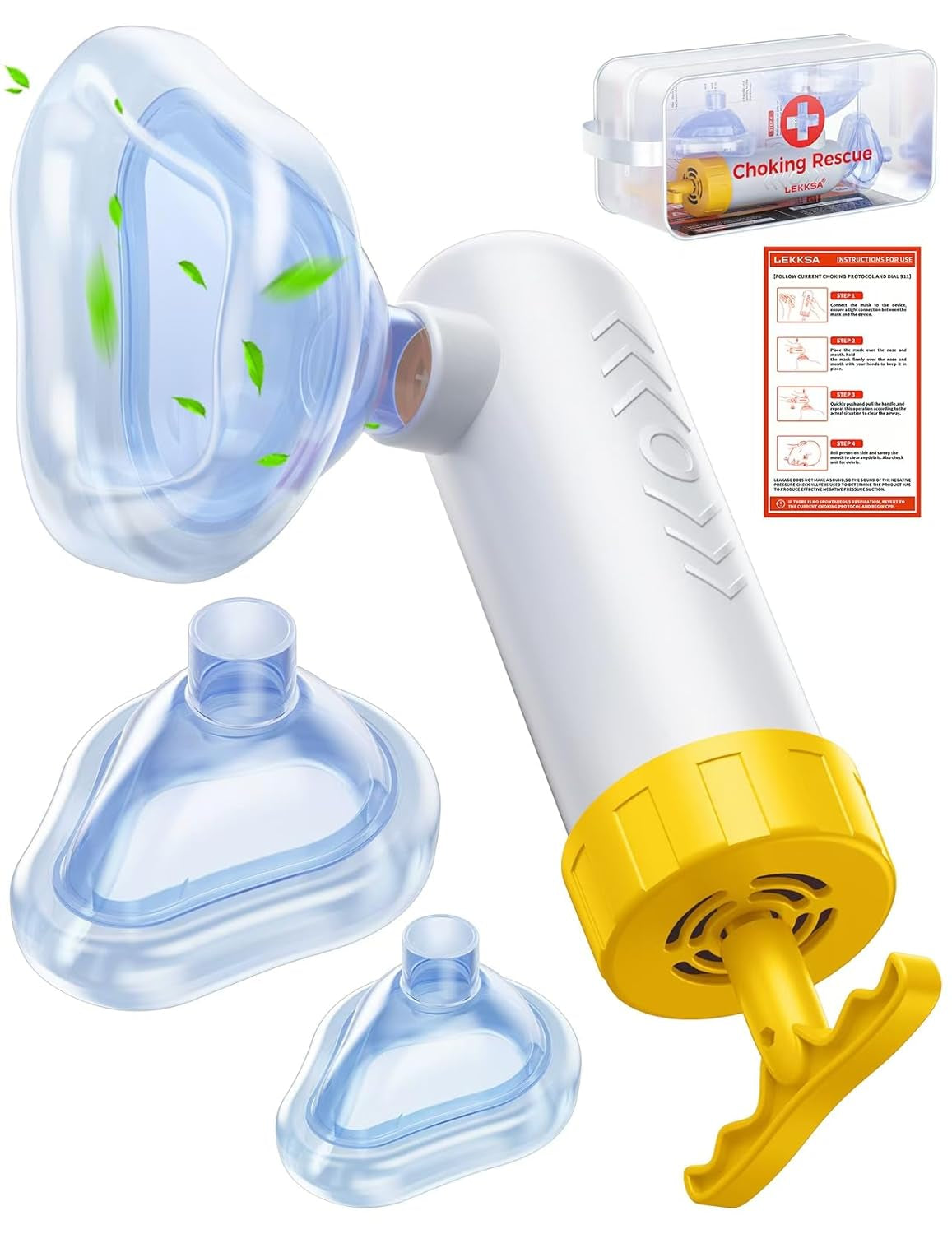 Anti Choking Device, Choking Rescue Device for Kids and Adults,Choking Rescue Device,Choking Device for Kids and Adults,Portable Suction Rescue Device.Unique Design Can Be Self-Use