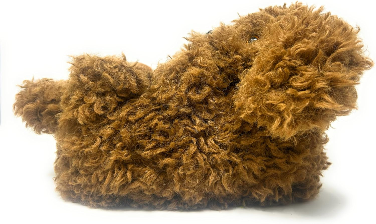 Kids Funny Soft Fuzzy Animal Slippers, Cute Cozy Non-Slip House Shoes for Boys & Girls, Shoe Size 1-4