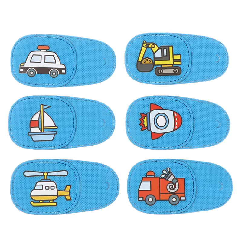 6Pcs Medical Eye Patch Children Kids Child Lazy Amblyopia Eye Eyeshade Vision Care Child Eye Patch Patches Strabismus Treatment