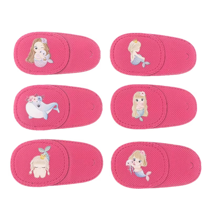 6Pcs Medical Eye Patch Children Kids Child Lazy Amblyopia Eye Eyeshade Vision Care Child Eye Patch Patches Strabismus Treatment