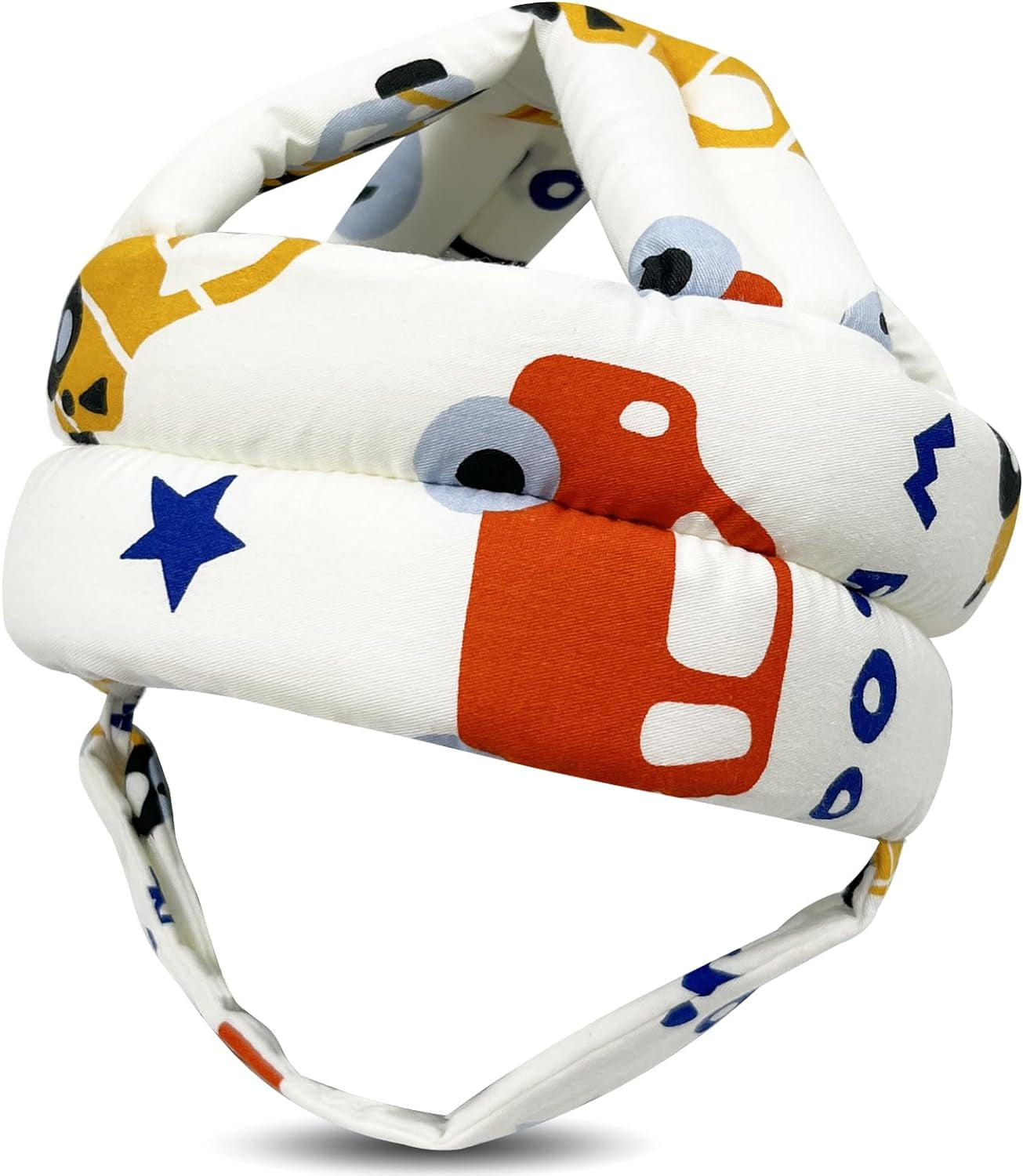Baby Head Protector for Crawling Walking, Baby Helmet Adjustable No Bumps and Soft Cushion, Infant Safety Cap for Kid Learning to Walk