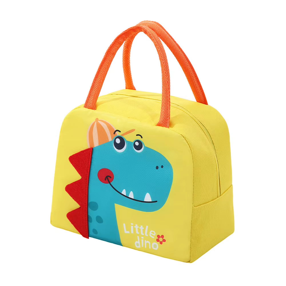 Cute Insulation Lunch Box Portable Fridge Thermal Bag Kid'S School Thermal Insulated Lunch Box Tote 3D Cartton Pattern Bento Bag