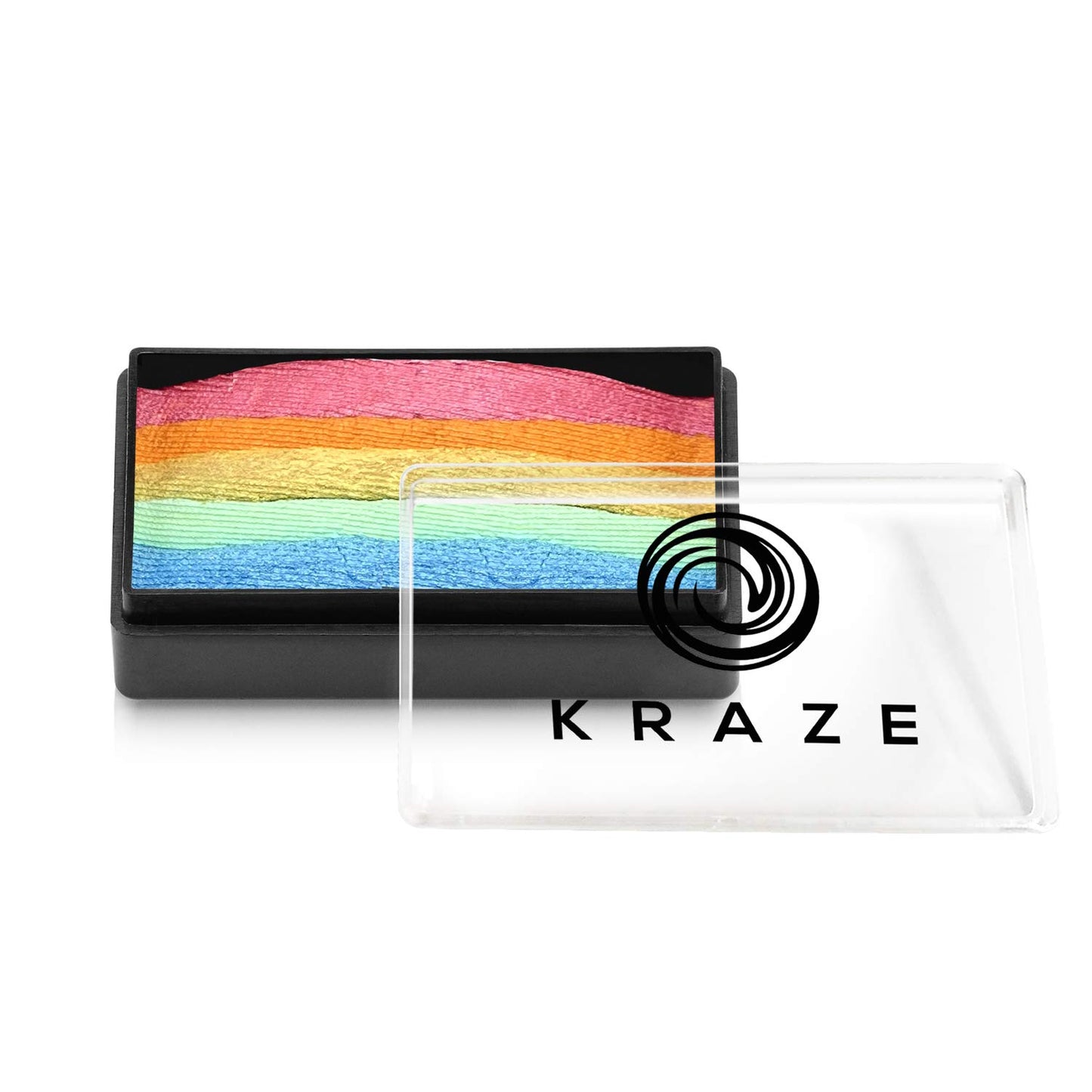Dome Stroke - Sherbet Punch (25 Gm), Professional 1-Stroke Split Cake, Hypoallergenic, Non-Toxic, Water Activated Face & Body Painting Makeup Supplies for Sensitive Skin, Kid Safe, Adults