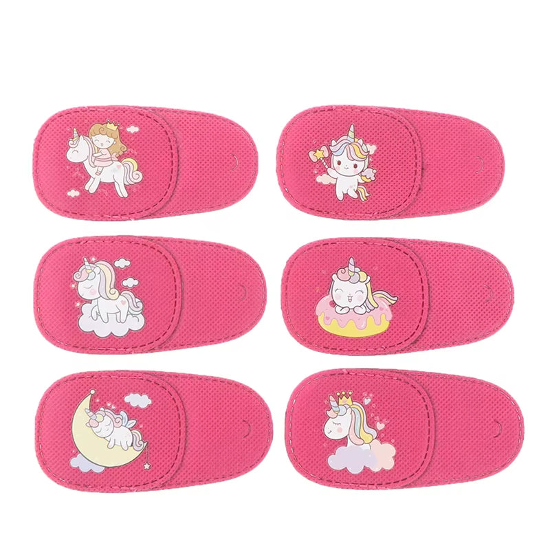 6Pcs Medical Eye Patch Children Kids Child Lazy Amblyopia Eye Eyeshade Vision Care Child Eye Patch Patches Strabismus Treatment