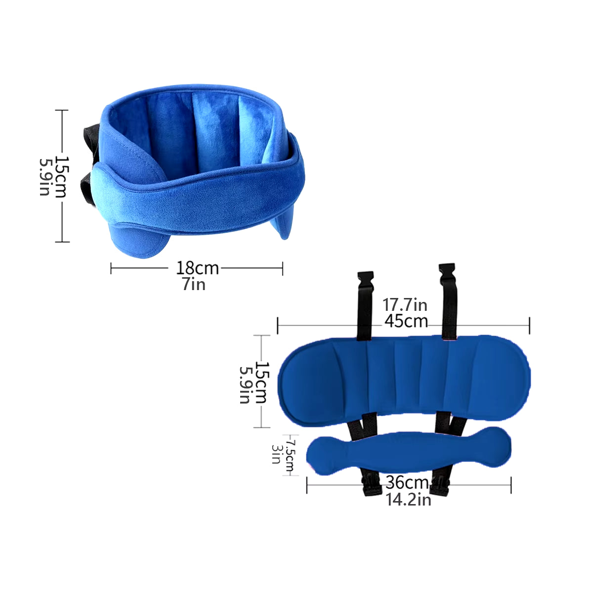 Baby Car Seat Head Support Children Fastening Belt Adjustable Boy Girl Sleep Positioner Baby Saftey Pillows Headrest for Travel