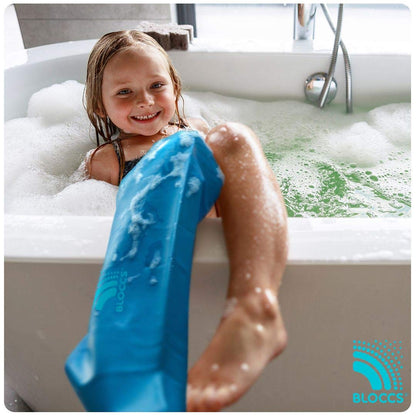 100% Waterproof Cast Shower Cover Leg Kids- Swim on Vacation, Shower & Bathe. Durable Child Leg Cast Protector - #CL78-L - Child Leg - (Large)