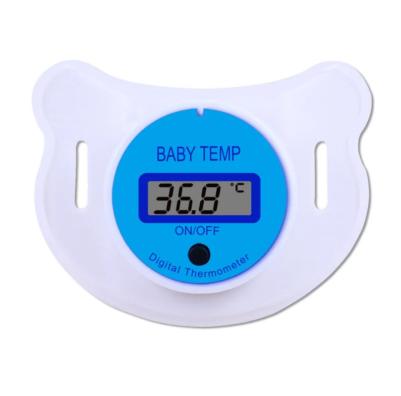 Baby'S Electronic Pacifier Thermometer Infant Digital Smart Thermometer, Children'S Oral Thermometer Celsius/Fahrenheit