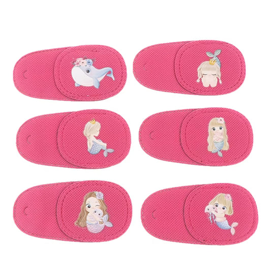 6Pcs Medical Eye Patch Children Kids Child Lazy Amblyopia Eye Eyeshade Vision Care Child Eye Patch Patches Strabismus Treatment