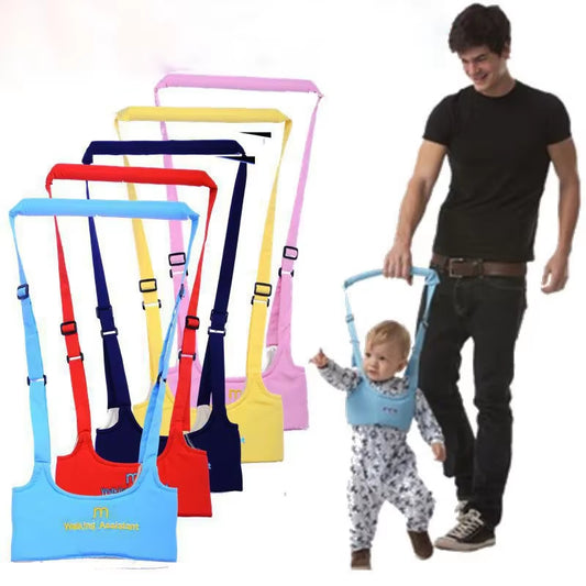 Dual Purpose Baby Walking Belt with Multi-Functional Breathable Basket Style Children'S Learning to Walk and anti Loss Strap