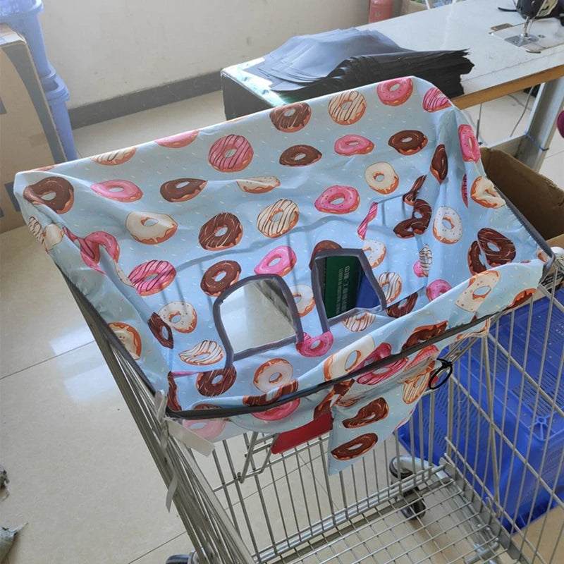 Children Infant Supermarket Grocery Shopping Cart Cover Baby Seat Pad Anti-Dirty Cover Kids Portable Traveling Seat Cushion Item