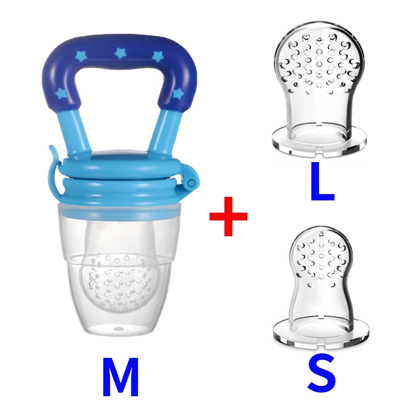 3 in 1 Baby Bottle Feeding Fruit Vegetable Music Newborn Food Supplement Bite Juice Feeder Baby Nimbler Pacifier Fruit Portable