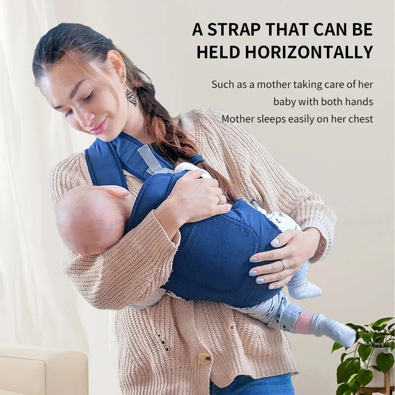 1 PCS Baby Carrier Sling Versatile for All Seasons Multifunctional Shoulder Baby Carrier Four Carrying Methods Front and Back