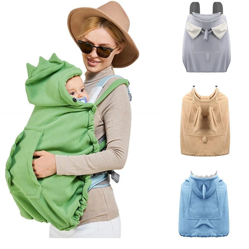 1Pc Baby Windproof Stroller Cover and Baby Carrier Cover Hooded Stretchy Cloaks for Baby Hooded Reversible Suit for All Seasons