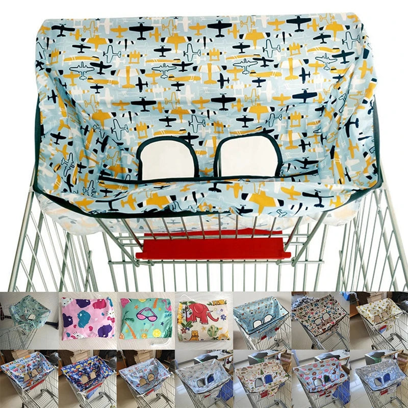 Children Infant Supermarket Grocery Shopping Cart Cover Baby Seat Pad Anti-Dirty Cover Kids Portable Traveling Seat Cushion Item