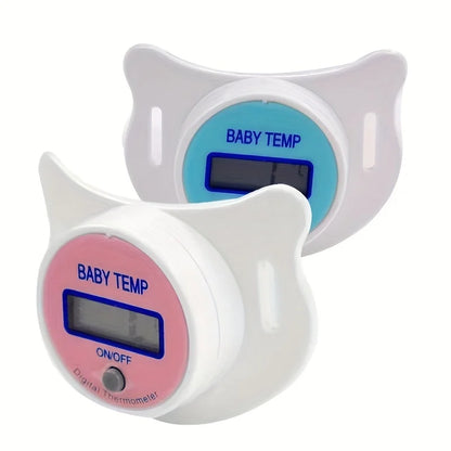 Baby'S Electronic Pacifier Thermometer Infant Digital Smart Thermometer, Children'S Oral Thermometer Celsius/Fahrenheit