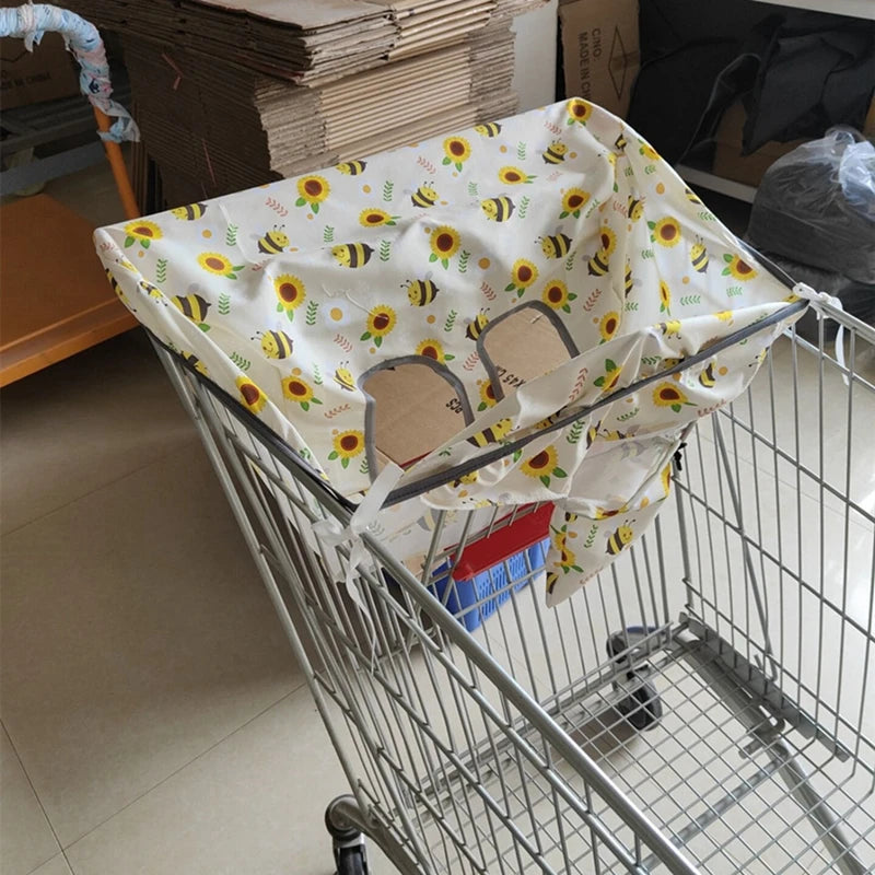 Children Infant Supermarket Grocery Shopping Cart Cover Baby Seat Pad Anti-Dirty Cover Kids Portable Traveling Seat Cushion Item