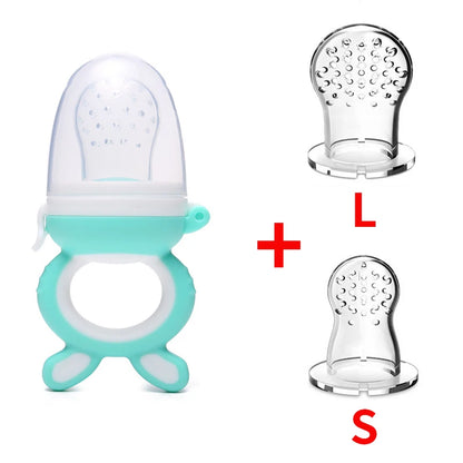 3 in 1 Baby Bottle Feeding Fruit Vegetable Music Newborn Food Supplement Bite Juice Feeder Baby Nimbler Pacifier Fruit Portable