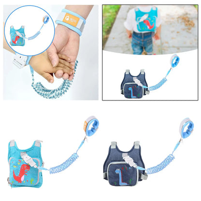 Anti Lost Wristband Comfortable Child Walking Strap Children Wrist Traction Rope for Walking Outdoor Shopping Travel Kids