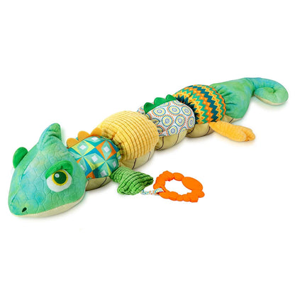 Baby Rattle Musical Caterpillar Worm Soft Infant Plush Toys Educational Interactive Sensory Toy for Babies Newborn Toddler Gift