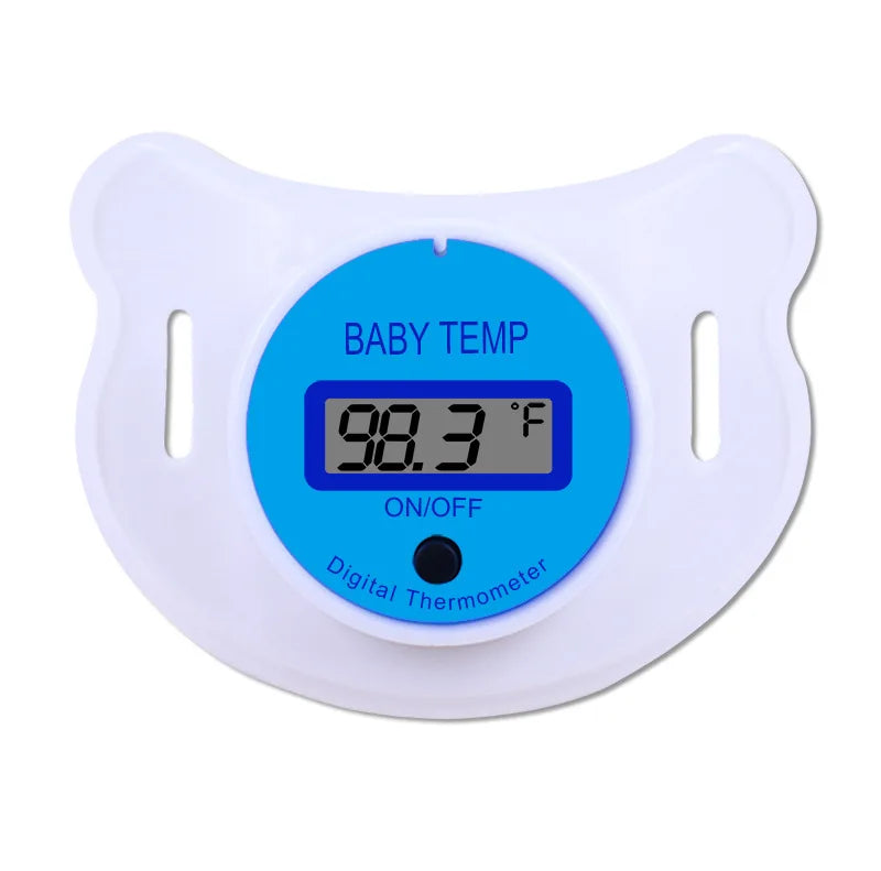 Baby'S Electronic Pacifier Thermometer Infant Digital Smart Thermometer, Children'S Oral Thermometer Celsius/Fahrenheit