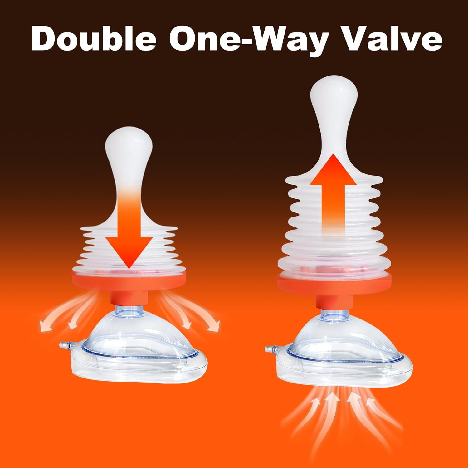 Obstruction Removal Device with 3 Masks | Assist Device for Kids and Adults | Easy to Use & Portable